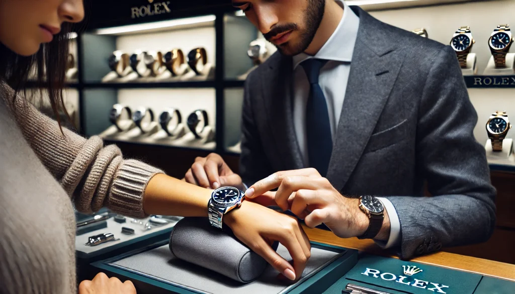 ロレックス 正規店 初めて