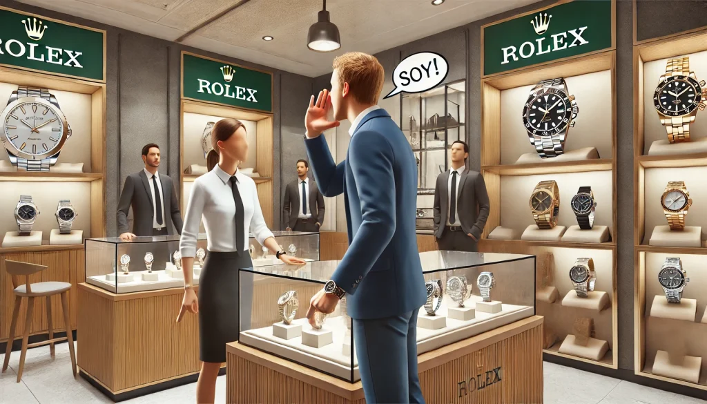 ロレックス 正規店 初めて