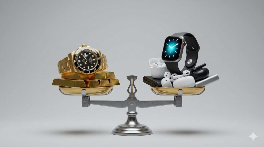 ロレックス スマートウォッチ どっち