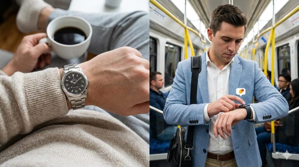 ロレックス スマートウォッチ どっち