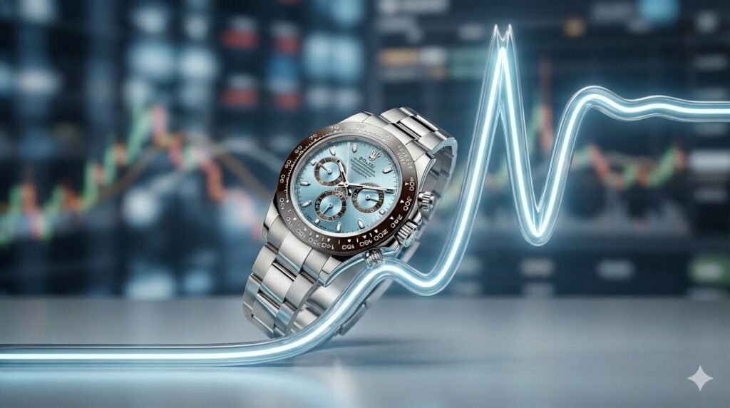 デイトナ アイスブルー 価格推移