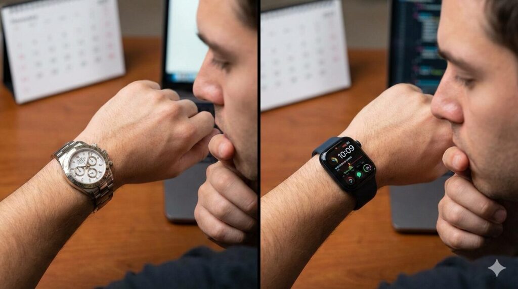 ロレックス スマートウォッチ どっち