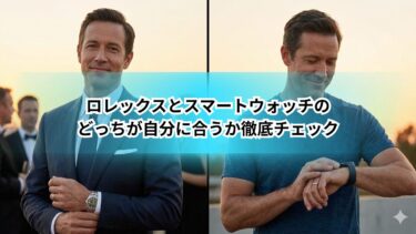 ロレックスとスマートウォッチのどっちが自分に合うか徹底チェック