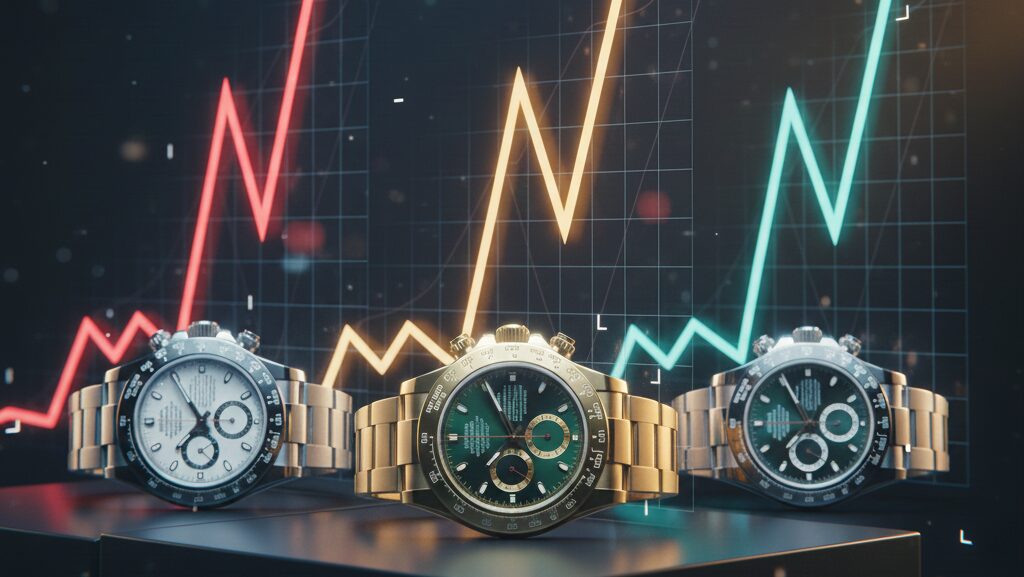 ロレックス デイトナ 価格推移 10年