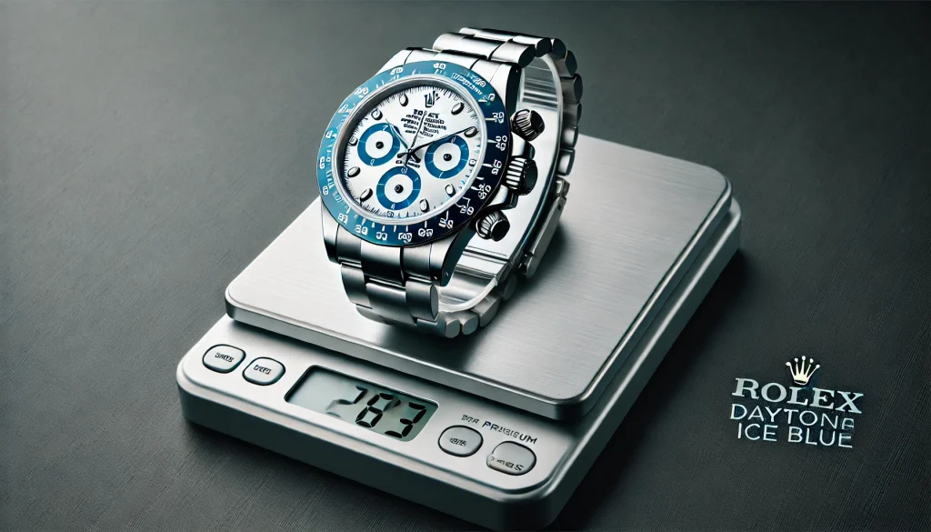デイトナ　アイスブルー　重さ