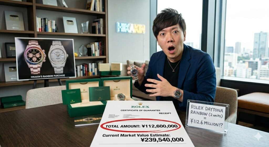 ロレックス ヒカキン