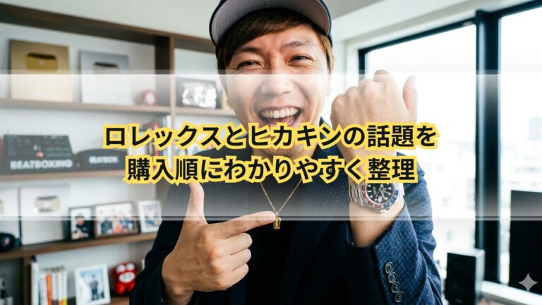 ロレックス　ヒカキン